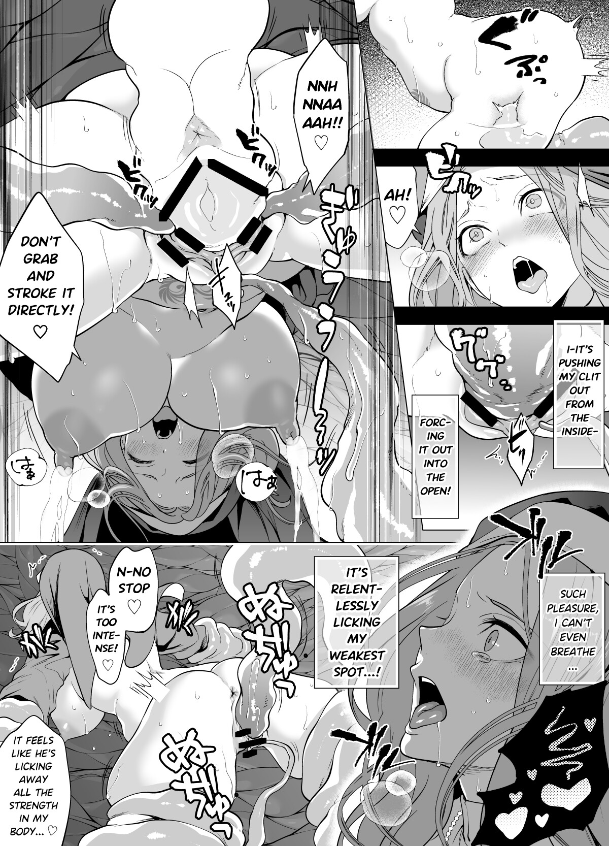 Hentai Manga Comic-Defeated by Tentacles - The Holy Maiden's Tragic End-Read-17